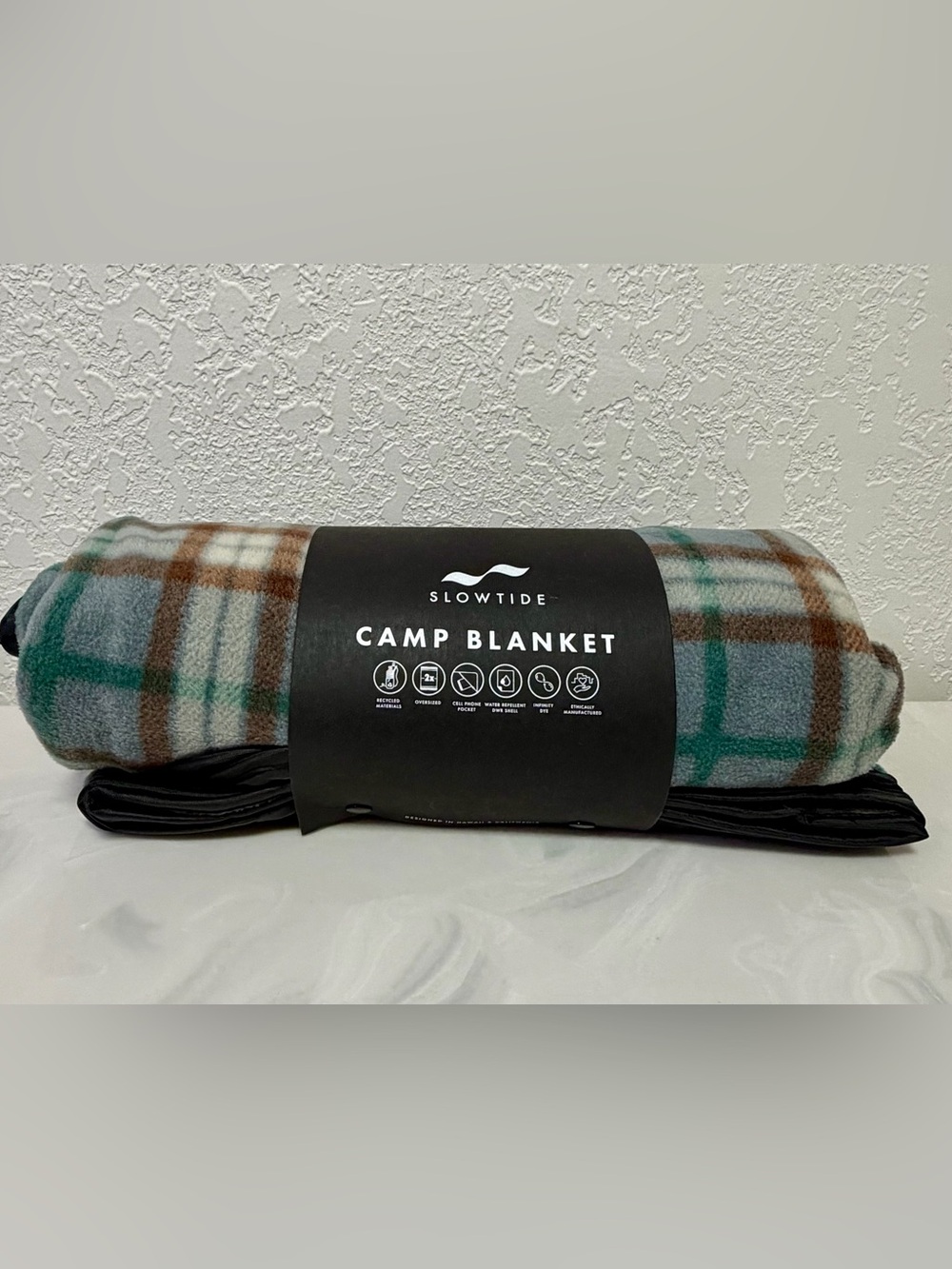 New Slowtide Plaid Camp Blanket